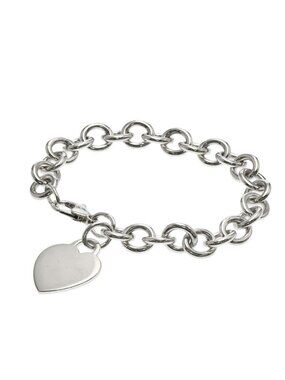 Tiffany & Co Return to Heart Tag Bracelet Silver
